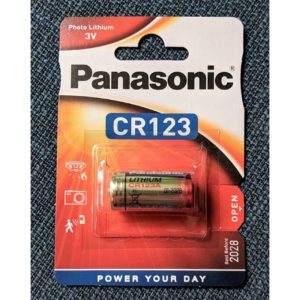 Rafhlaða - Panasonic CR123A