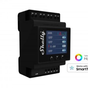 Shelly Pro 4PM, DIN Rail